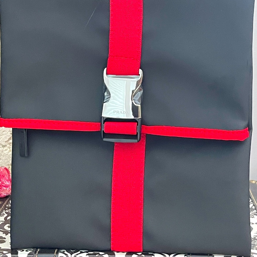 Prada luna Rossa travel bag